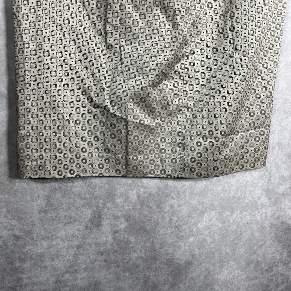 Pendleton Pencil Skirt Womens Size 10 Beige Geometric‎ Print Knee Length Lined - Picture 3 of 9
